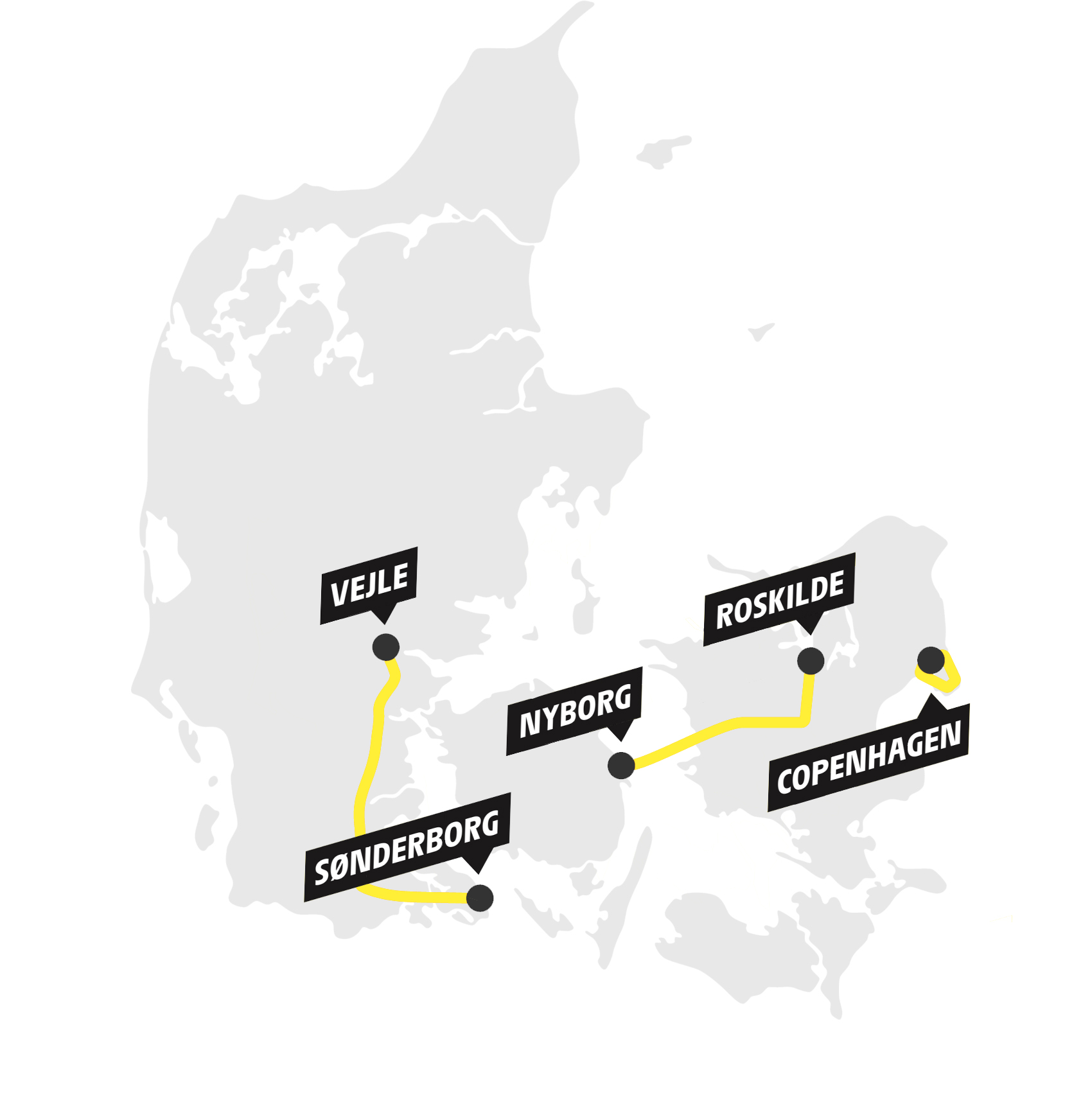 tour de france ruter i danmark 2021