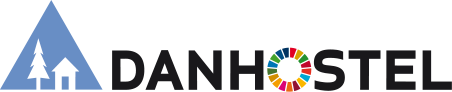 Danhostel logo fn verdensmål