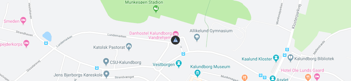 Danhostel Kalundborg på Google kort