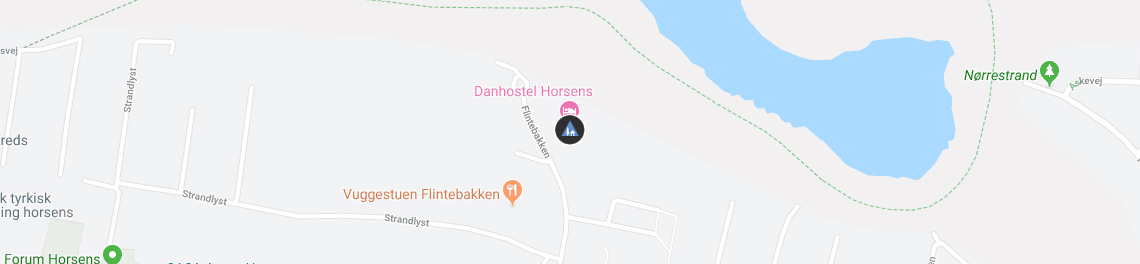 Danhostel Horsens på Google kort