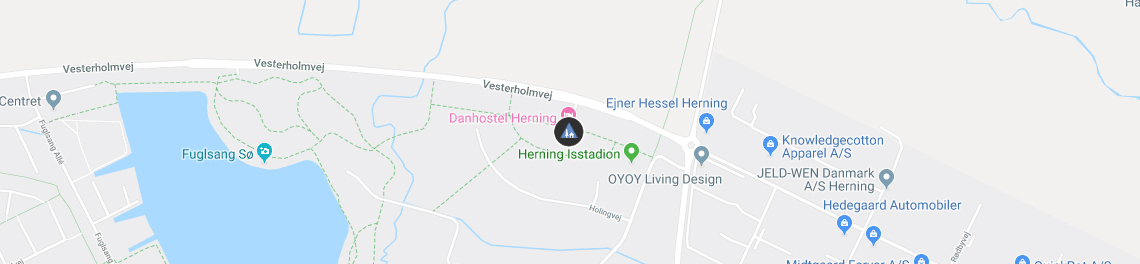 Danhostel Herning på Google kort