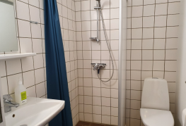 Badeværelse på 3-mands værelse på Danhostel Ringsted