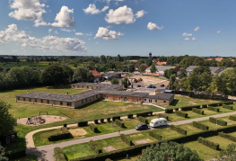 Udeområde og fællesområde hos Danhostel Tønder Byferie