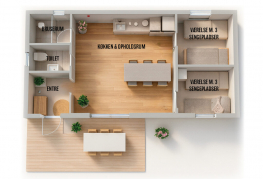 Hyttebyen Hedensted - Vi er en del af Danhostel