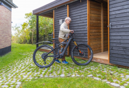 Cykelskur på Danhostel Rønde