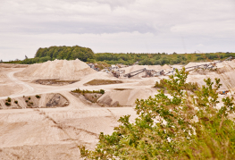 Faxe kalkbrud udsigt