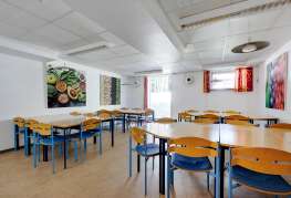 Spisekøkken/klasseværelse