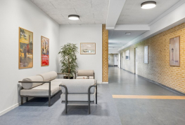 Fællesområde hos Danhostel Tønder Byferie
