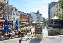 Område ved Danhostel Aarhus City