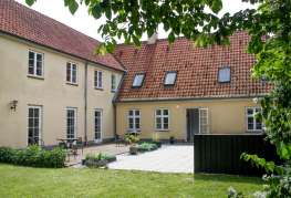 Terrasse på Danhostel Ringsted