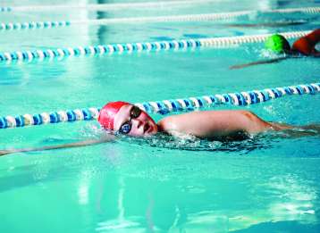 Træningsophold for svømmere