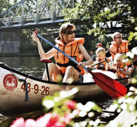 Kano- og kajakferie med Danhostel