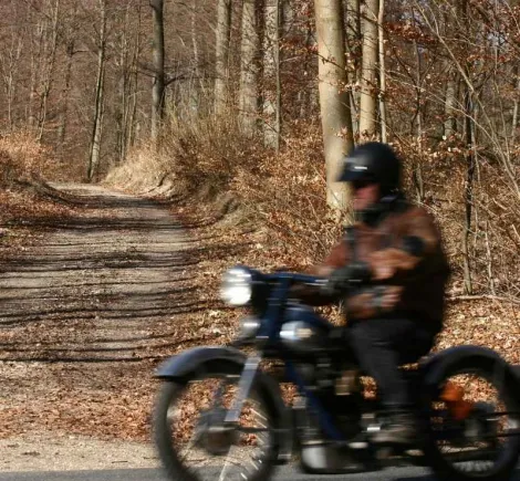 Motorcykel og overnatning