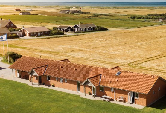 Danhostel Fjaltring - 700 m til Vesterhavet