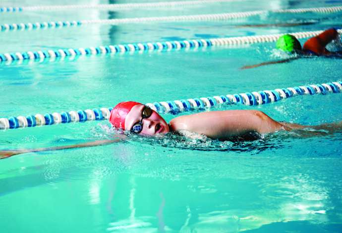 Træningsophold for svømmere