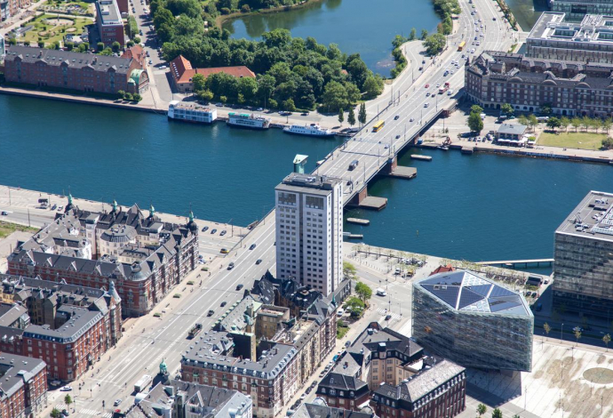 COpenhagen city fra luften / København fra luften 