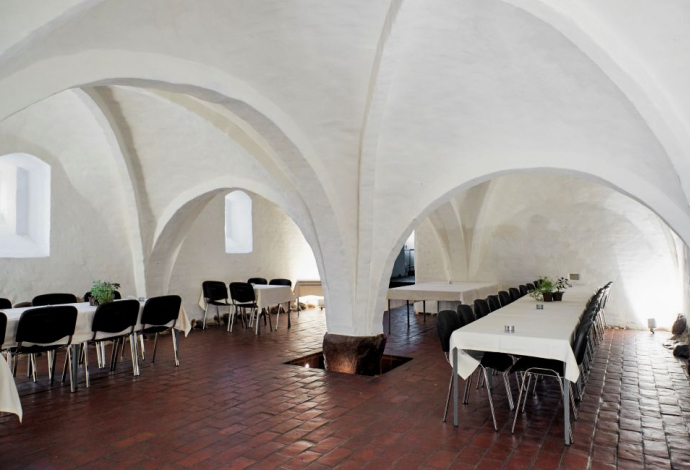 Vitskøl Kloster i efteråret