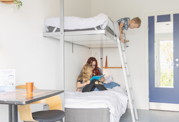 Værelse med 4 senge