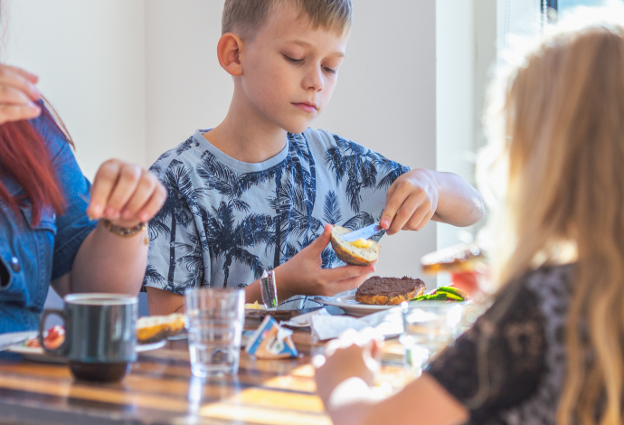 Morgenmad - hovedsageligt hjemmelavet og økologisk