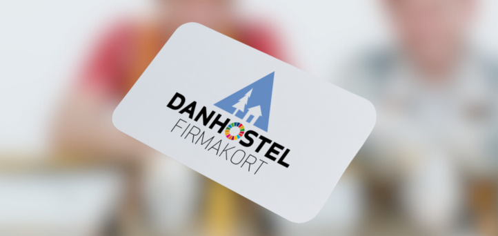 Danhostel firmakort - Overnatninger med rabat