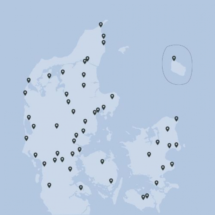 Møde og kursus i hele Danmark 